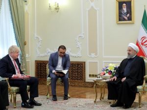 Hasan Ruhani Boris Johnson’la Görüştü