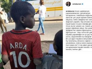 Arda Turan’dan Duygusal Paylaşım