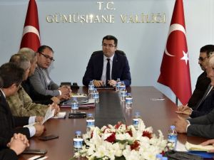 Gümüşhanespor-altay Maçı Öncesinde Güvenlik Tedbirleri Masaya Yatırıldı