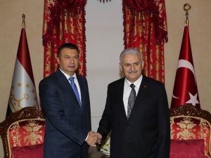 Başbakan Yıldırım, Tacikistanlı Mevkidaşıyla Görüştü