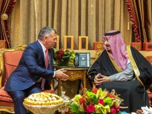 Ürdün Kralı Iı. Abdullah, Kral Salman Bin Abdulaziz İle Görüştü