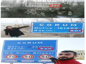 Çorum’da Rakım Farkı
