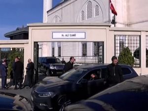Erdoğan Cuma Namazını Hz. Ali Camii’nde Kıldı