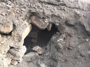 Tretuar Çalışmasında Osmanlı Dönemine Ait Yapı Bulundu