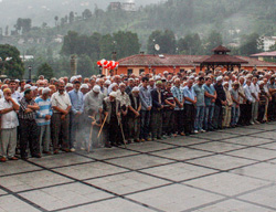 Güneysu'da Gıyabi Cenaze Namazı