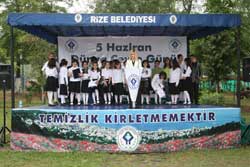 Dünya çevre günü kutlandı