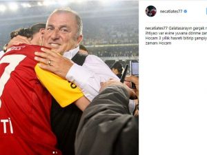 Necati Ateş’ten Fatih Terim Paylaşımı