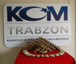 Trabzon'da eroin operasyonu
