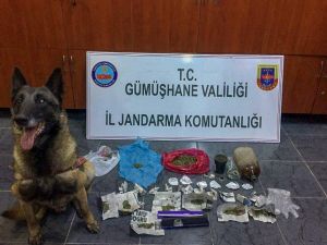 Gümüşhane’de Satışa Hazır Halde Uyuşturucu Ele Geçirildi