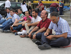 Rize'de Destek Eylemi!