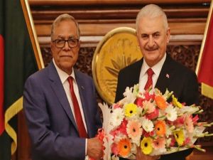 Bangladeş Cumhurbaşkanı Abdul Hamid İle Görüştü