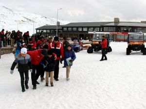 Çocuklara Jandarma Nezaretinde Erciyes Turu