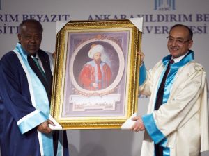 Cibuti Cumhurbaşkanı Guelleh’e Fahri Doktora Unvanı