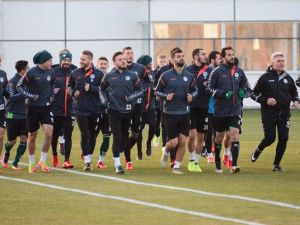 A. Konyaspor, Fenerbahçe Maçı Hazırlıklarını Sürdürdü