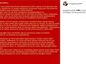 Turgay Kıran Adaylıktan Çekildi