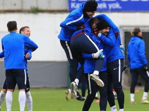 Trabzonspor, Karabükspor Maçı Hazırlıklarını Sürdürdü
