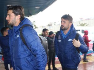 Trabzonspor Meşalelerle Uğurlandı