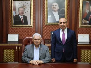 Yıldırım, Valilik Ve Belediyeyi Ziyaret Etti