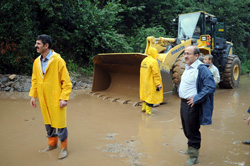 Trabzon'da Şiddetli Yağış 2 Kayıp