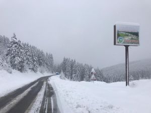 Giresun’da Kar Yağışı İç Ve Yüksek Kesimlerde Etkili Oluyor
