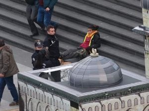 Trabzonlular Mescid-i Aksa’nın Maketine Bile Saygısızlığı Kabul Etmediler