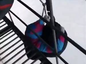 Köprüden Halatla Atlama Aktivitesi Kötü Bitti