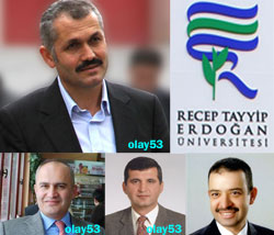 RTEÜ'ye 3 Rektör Yardımcısı, 1 Dekan Atandı