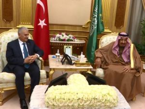 Başbakan Yıldırım Kral Selman’la Görüştü