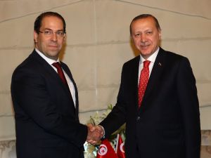 Cumhurbaşkanı Erdoğan, Tunus Başbakanı’nı Kabul Etti