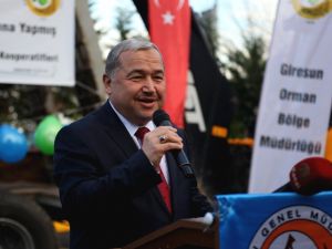 Giresun Orman Bölge Müdürlüğü’nde Yeni Alınan Hizmet Araçları İçin Tören Düzenlendi