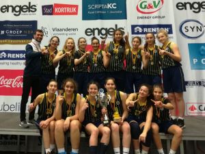 Fenerbahçe U14 Kız Basketbol Takımı, Belçika’da Şampiyon