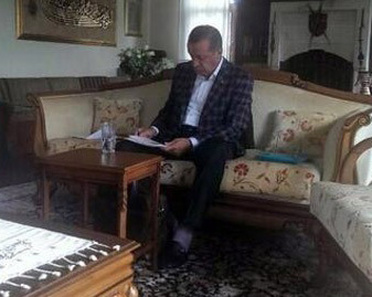 Başbakan'ın Baba Ocağındaki O Fotoğrafı