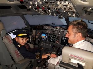 Sp Hastası Aygün’ün Pilotluk Hayali Gerçek Oldu