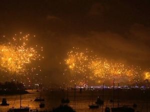 Avustralya Yeni Yıla Böyle Girdi