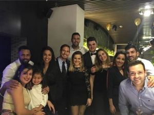 Trabzonsporlu Oyuncular Yeni Yıla Aileleri İle Birlikte Girdi