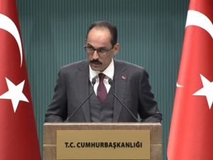 Kalın’dan Soylu’nun Sözlerine İlişkin Açıklama
