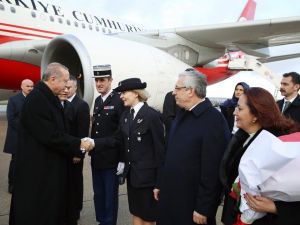 Cumhurbaşkanı Erdoğan, Fransa’da