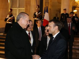 Cumhurbaşkanı Erdoğan, Elysee Sarayı’ndan Ayrıldı
