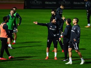 Beşiktaş’ta Kıran Kırana Antrenman