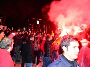 Antalya’da Galatasaray İzdihamı