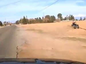 Atv İle Kaçış Kazayla Bitti