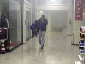 6 Katlı İş Hanında Yangın Paniği