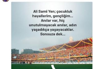 Arda Turan’dan Ali Sami Yen Paylaşımı