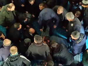 Kalp Krizi Camide Yakaladı