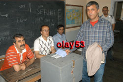 Rizeliler sandığa gitti