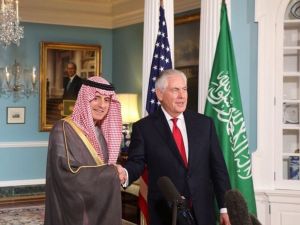Tillerson, Suudi Mevkidaşıyla Görüştü