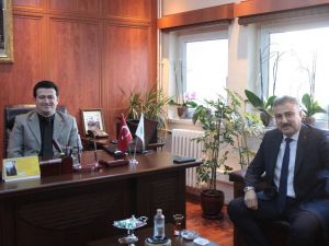 Emniyet Müdürü Aktaş’dan Baro Başkanına Ziyaret