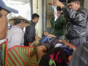 Myanmar’da Polis Protestoculara Ateş Açtı: 7 Ölü, 12 Yaralı