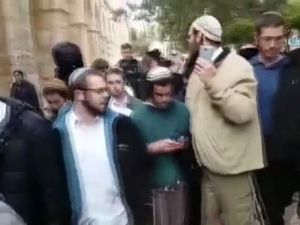 Yahudiler Mescid’i Aksa’ya Zorla Girdi