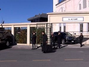 Erdoğan Cuma Namazını Hz. Ali Camii’nde Kıldı